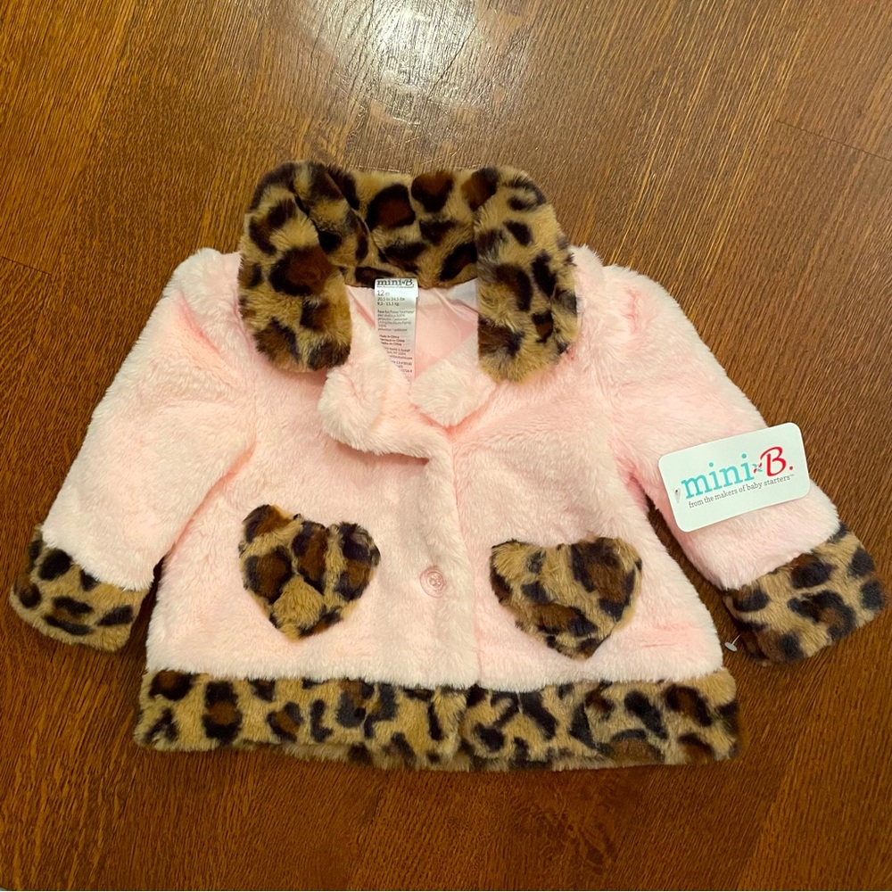 Faux fur girl coat NEW
